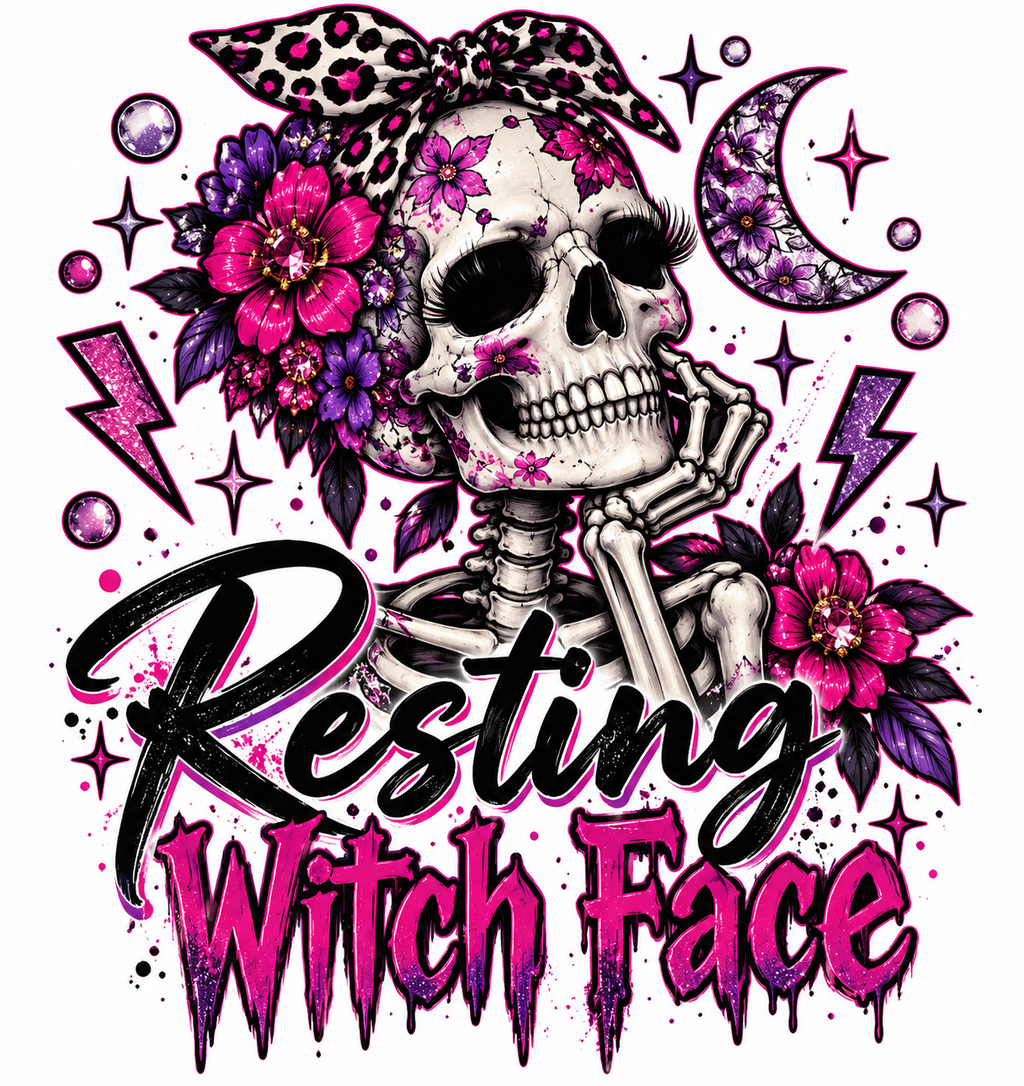Resting Witch Face short sleeve T