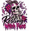 Resting Witch Face short sleeve T