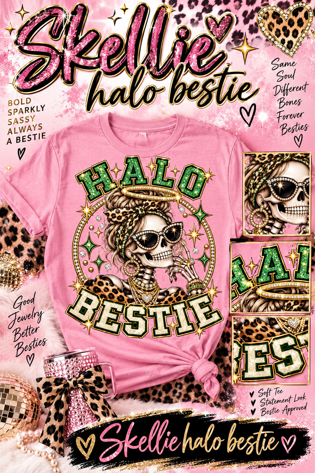 Skellie Halo Bestie