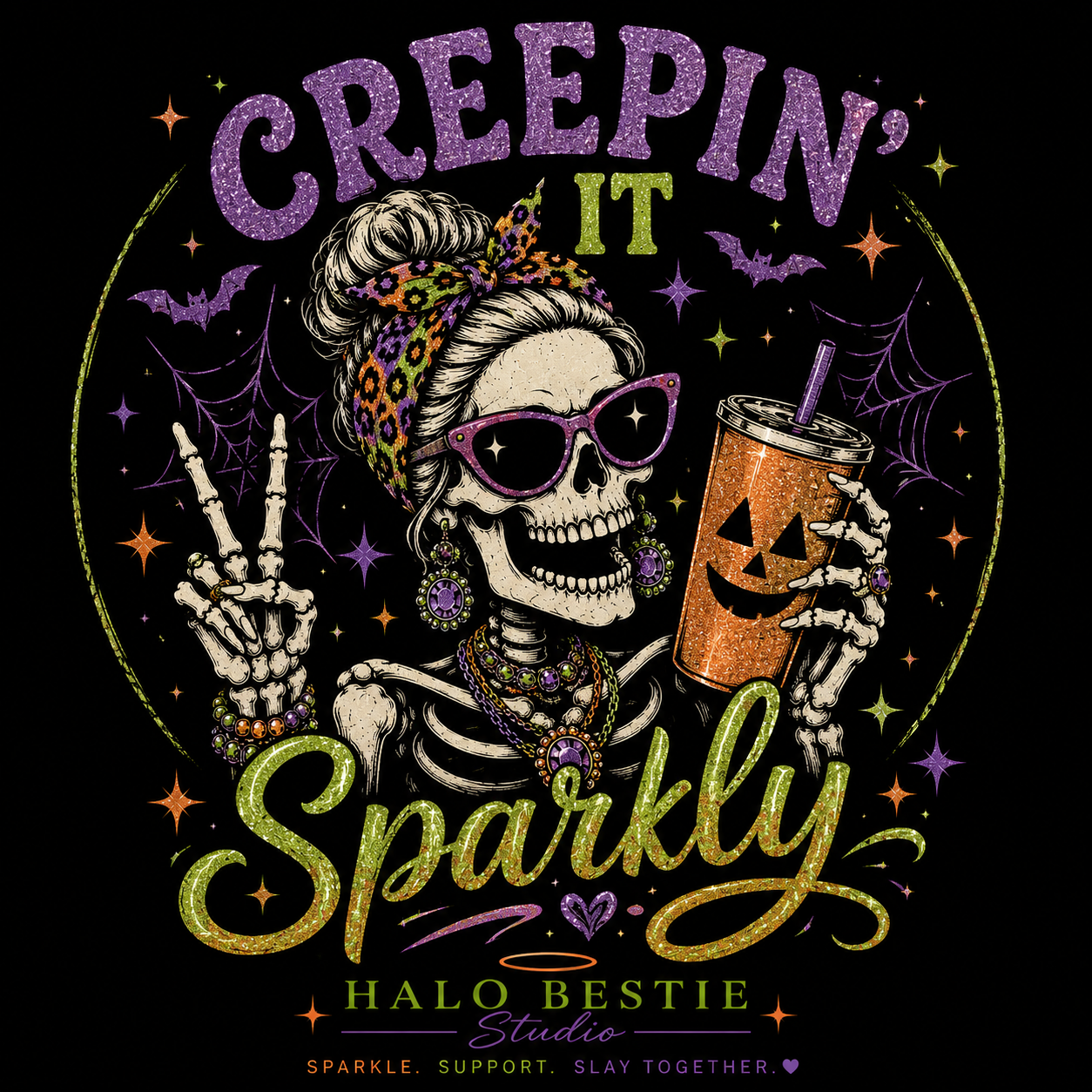 Creepin it Sparkly
